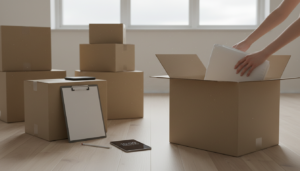 Hur förbereder du bostaden inför flyttdagen?