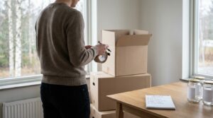 Hur undviker man dubbelarbete vid flyttpackning?