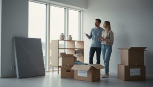 Vad är fördelen med att kombinera flytt och magasinering?