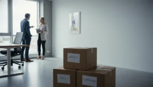 När är magasinering en bra lösning vid kontorsflytt?